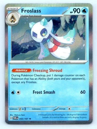 Froslass 053/167 · Holofoil (Twilight Masquerade)