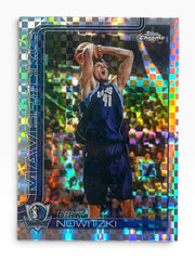 2025-26 Topps Chrome Update Dirk Nowitzki Xfractor