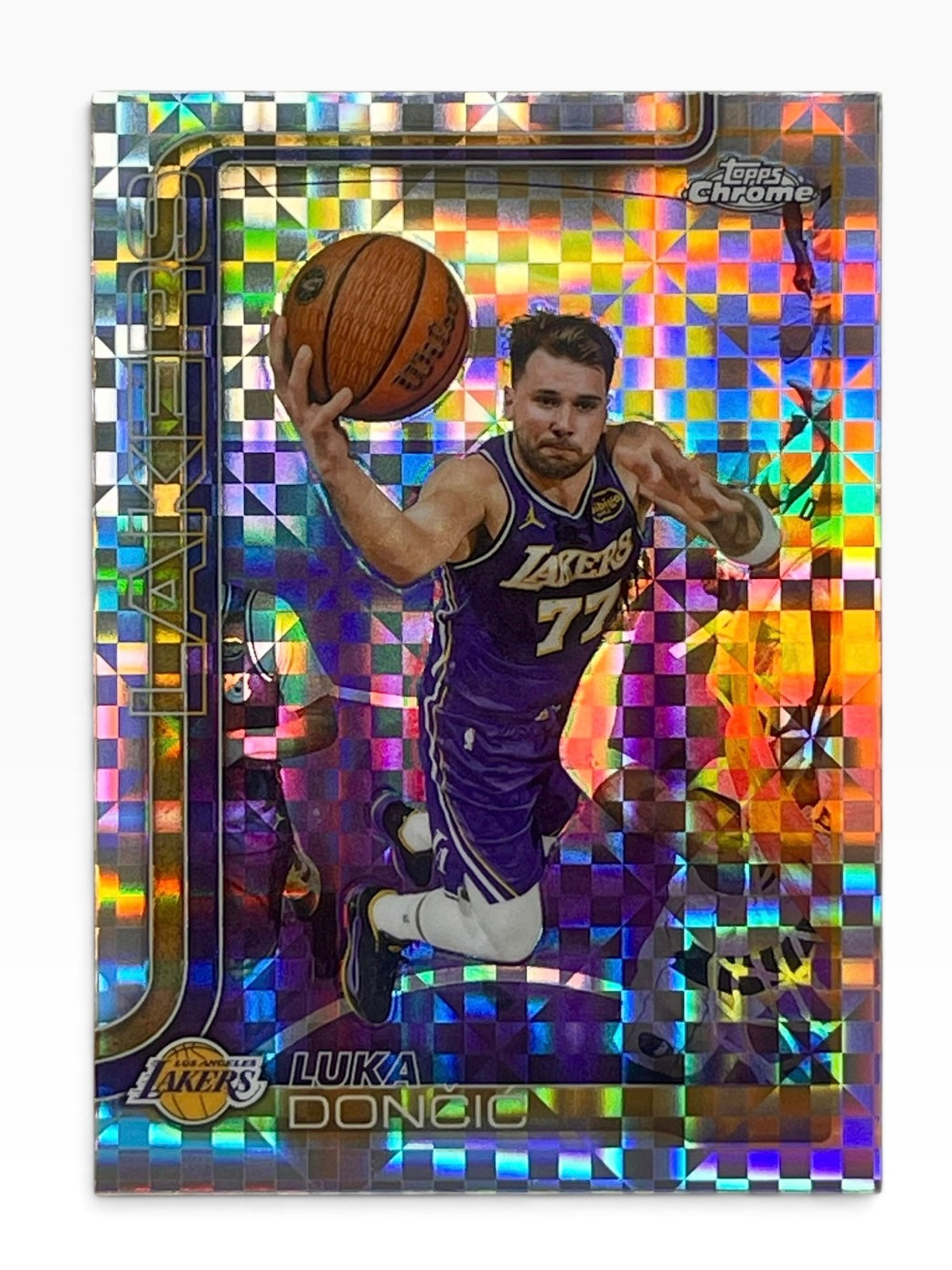 2025-26 Topps Chrome Update Luka Doncic Xfractor