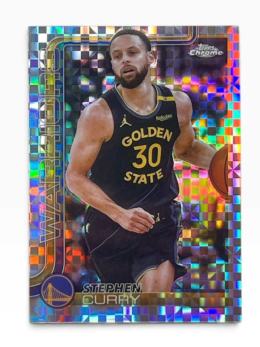 2025-26 Topps Chrome Stephen Curry Xfractor