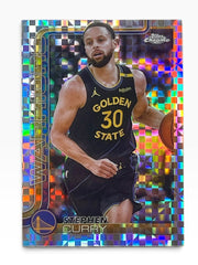 2025-26 Topps Chrome Stephen Curry Xfractor