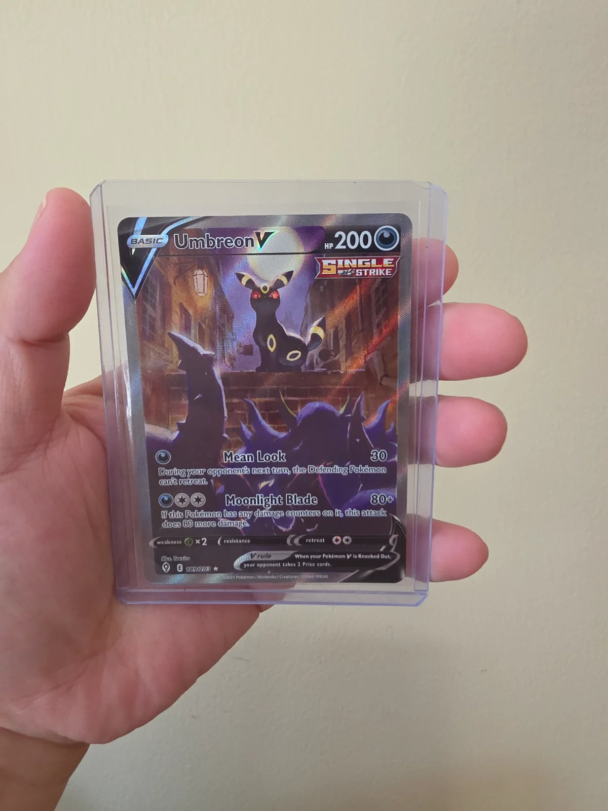 Umbreon V (Alternate Full Art) 189/203 (Evolving Skies)
