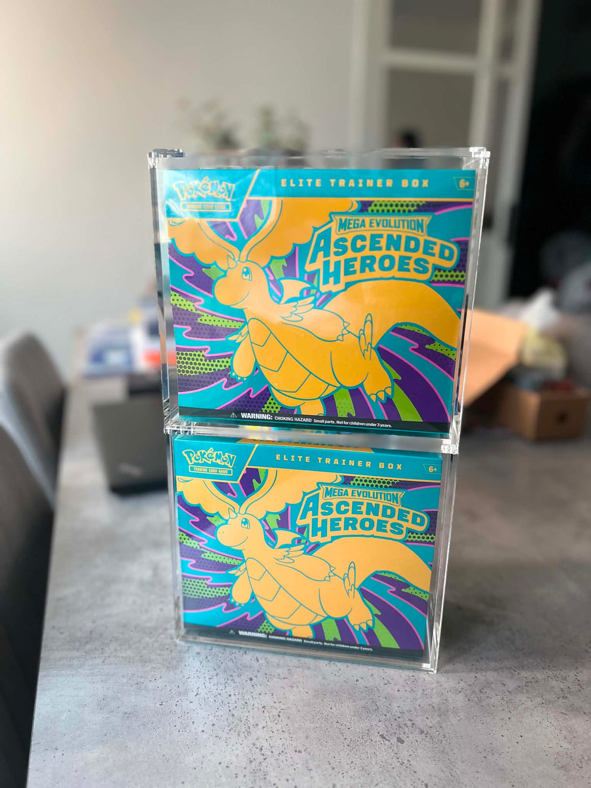 VOLTED ACRYLIC CASE for Pokemon ETB