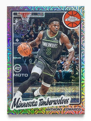 2025-26 Topps Anthony Edwards 45th Anniversary Chrome