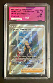 2023 CYNTHIA’S AMBITION  - Ultra Rare GG60/GG70 (HIT Grade 10)