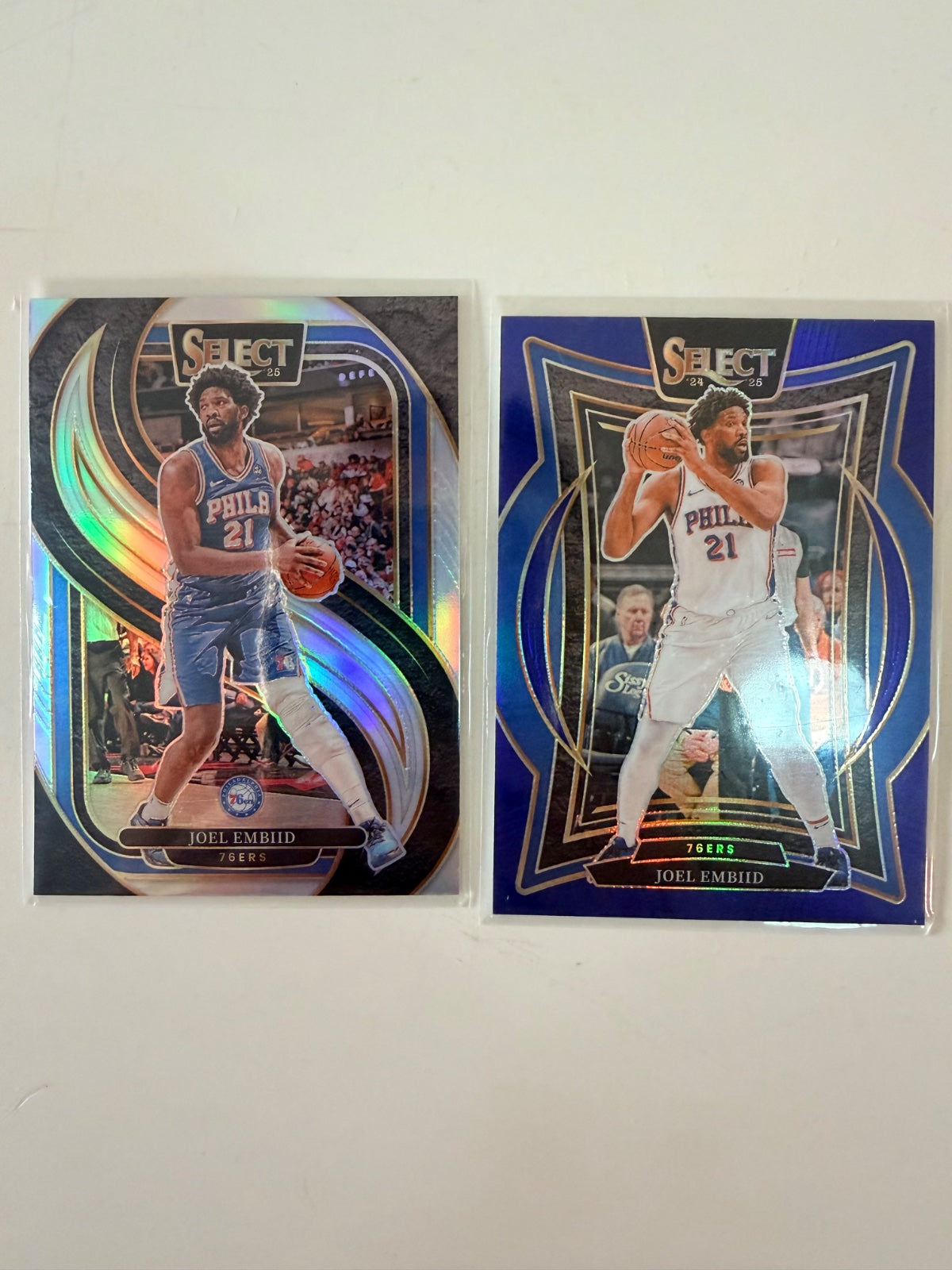 Joel Embiid Panini Prizm lot