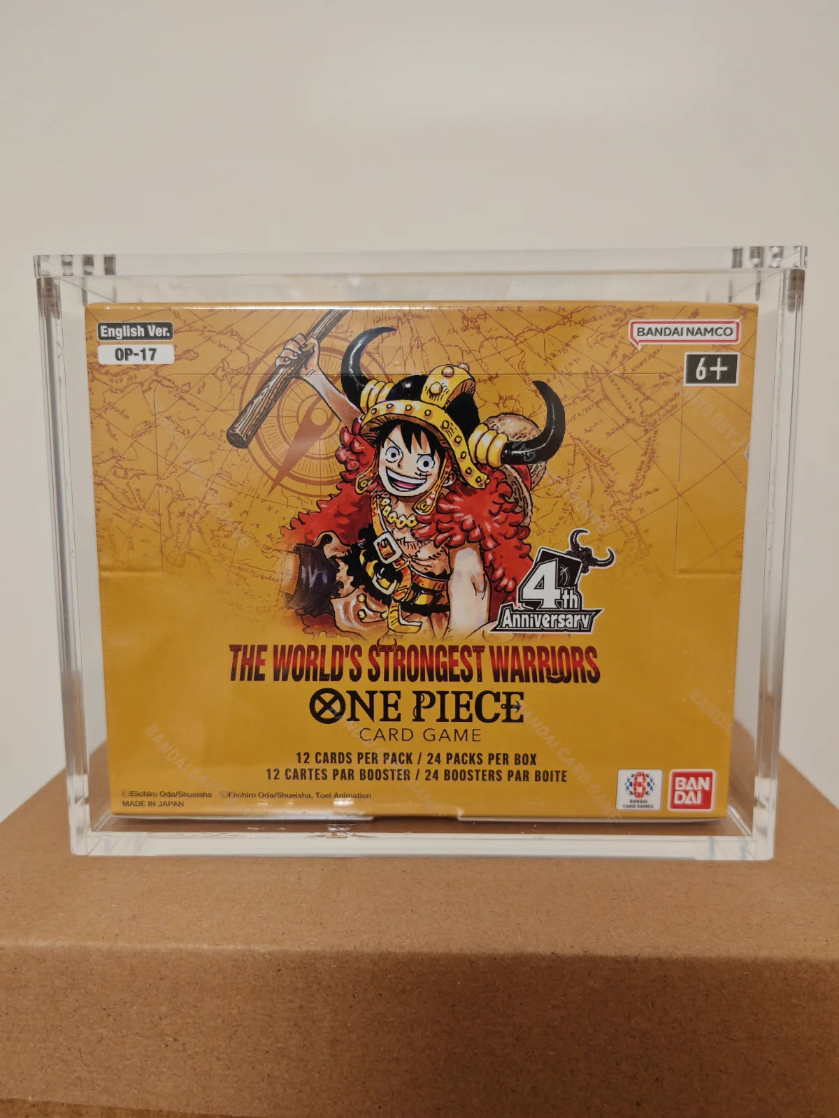 Defective Acrylic for : one piece booster box