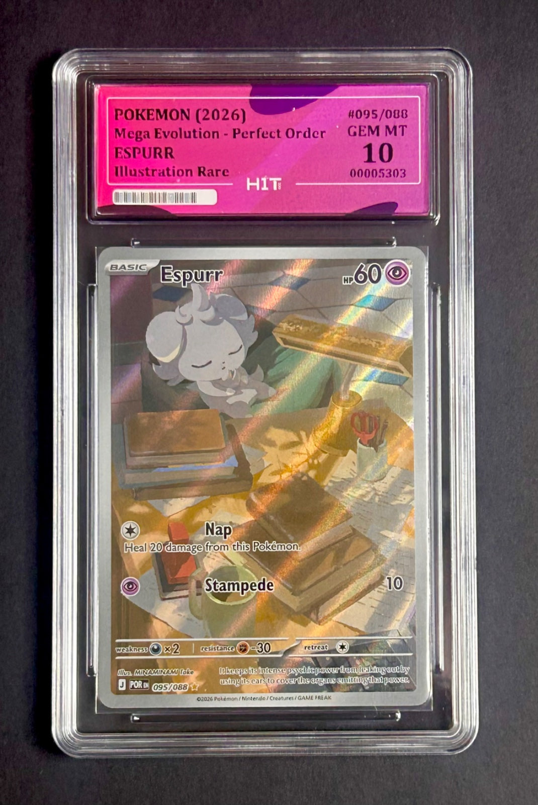 2026 ESPURR  - Illustration Rare 095/088 (HIT Grade 10)