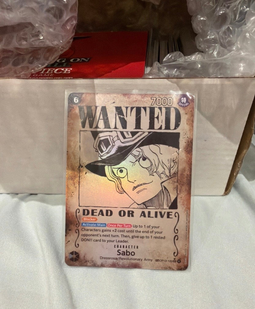 Sabo (120) (Wanted Poster) OP13-120 (Carrying On His Will)