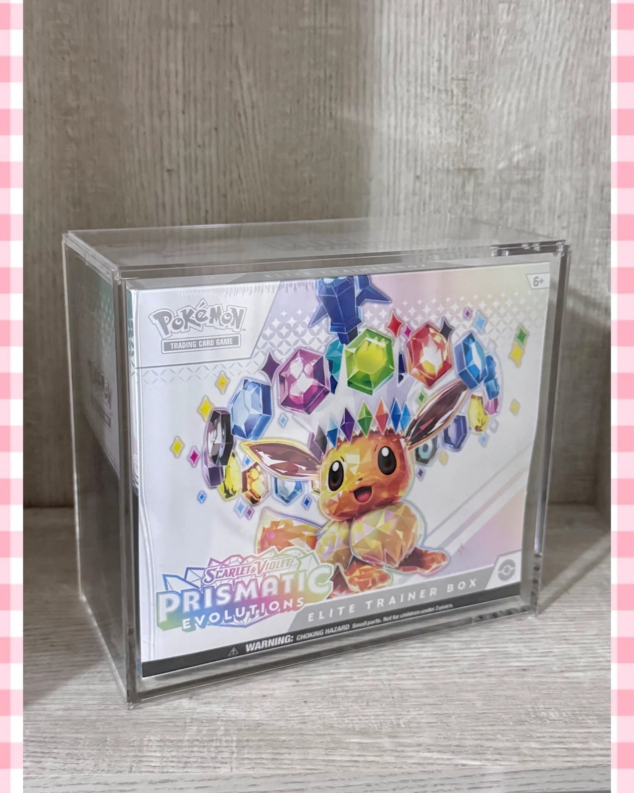 Pokémon ETB Acrylic Display Case