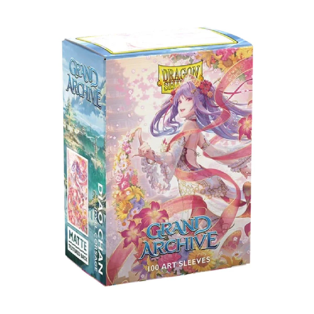Sleeves: Dragon Shield - Standard - Matte Art (x100) - Grand Archive TCG - Diao Chan