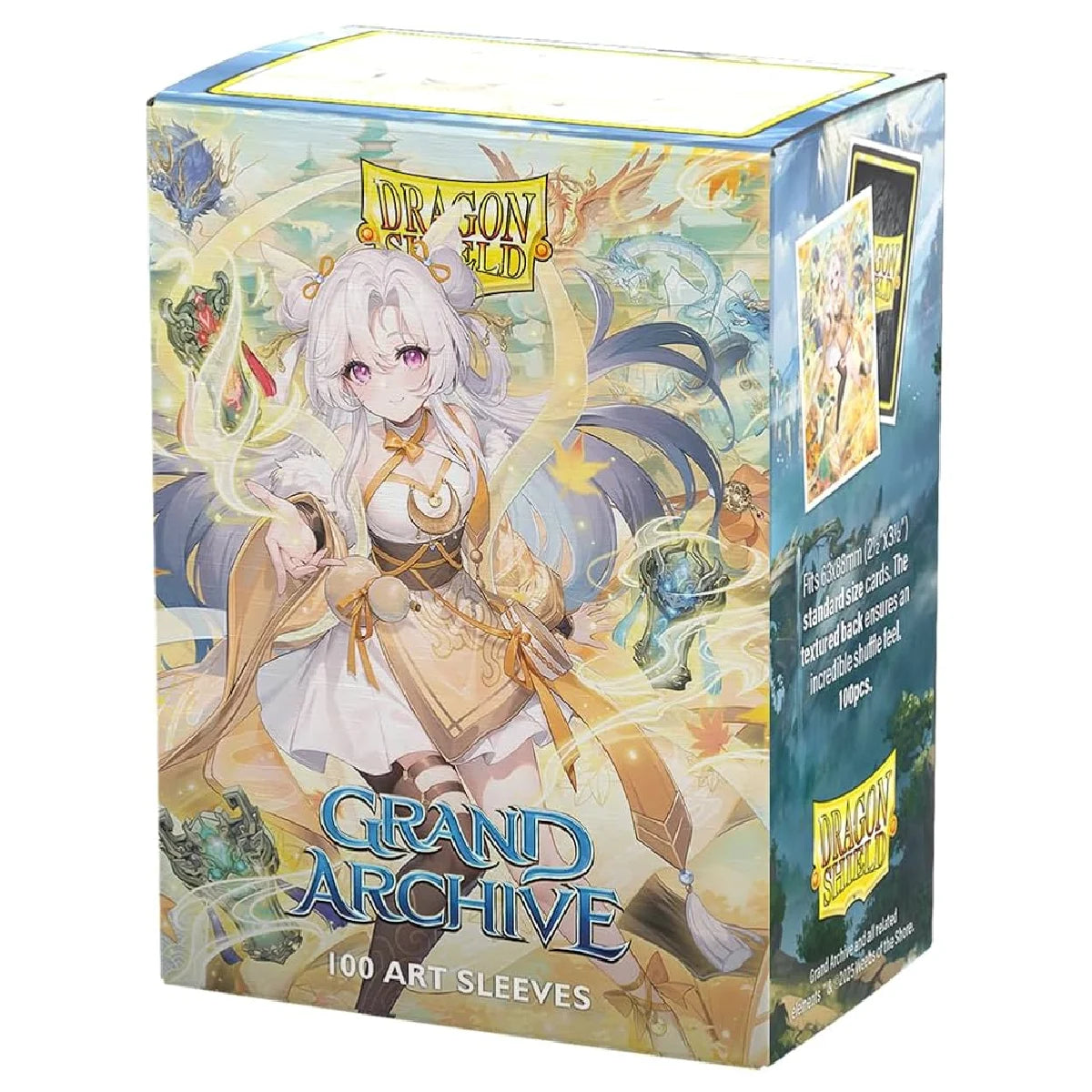 Sleeves: Dragon Shield - Standard - Matte Art (x100) - Grand Archive TCG - Guo Jia