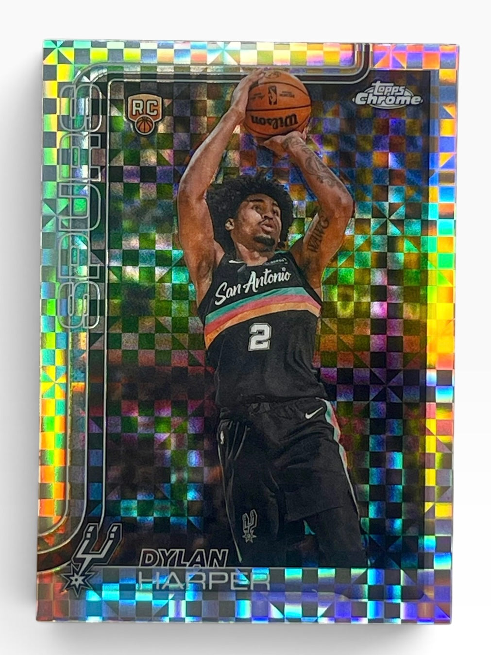 2025-26 Topps Chrome Update Dylan Harper Xfractor