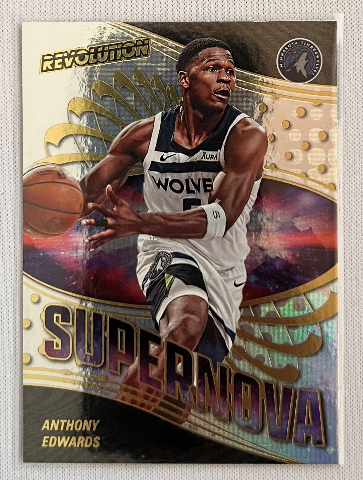 2024-25 Panini Revolution Supernova Anthony Edwards #6