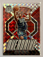 2023-24 Panini Mosaic - Overdrive Anthony Edwards #14 Timberwolves