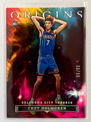 2022-23 Panini Origins - Chet Holmgren #75 Maroon /60 (RC) OKC Thunder