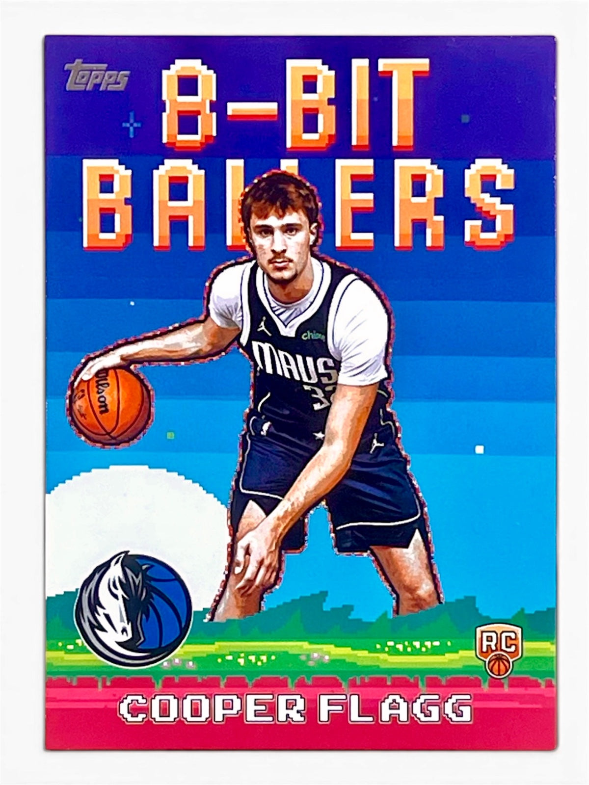2025-26 Topps Flagship Cooper Flagg 8-Bit Baller