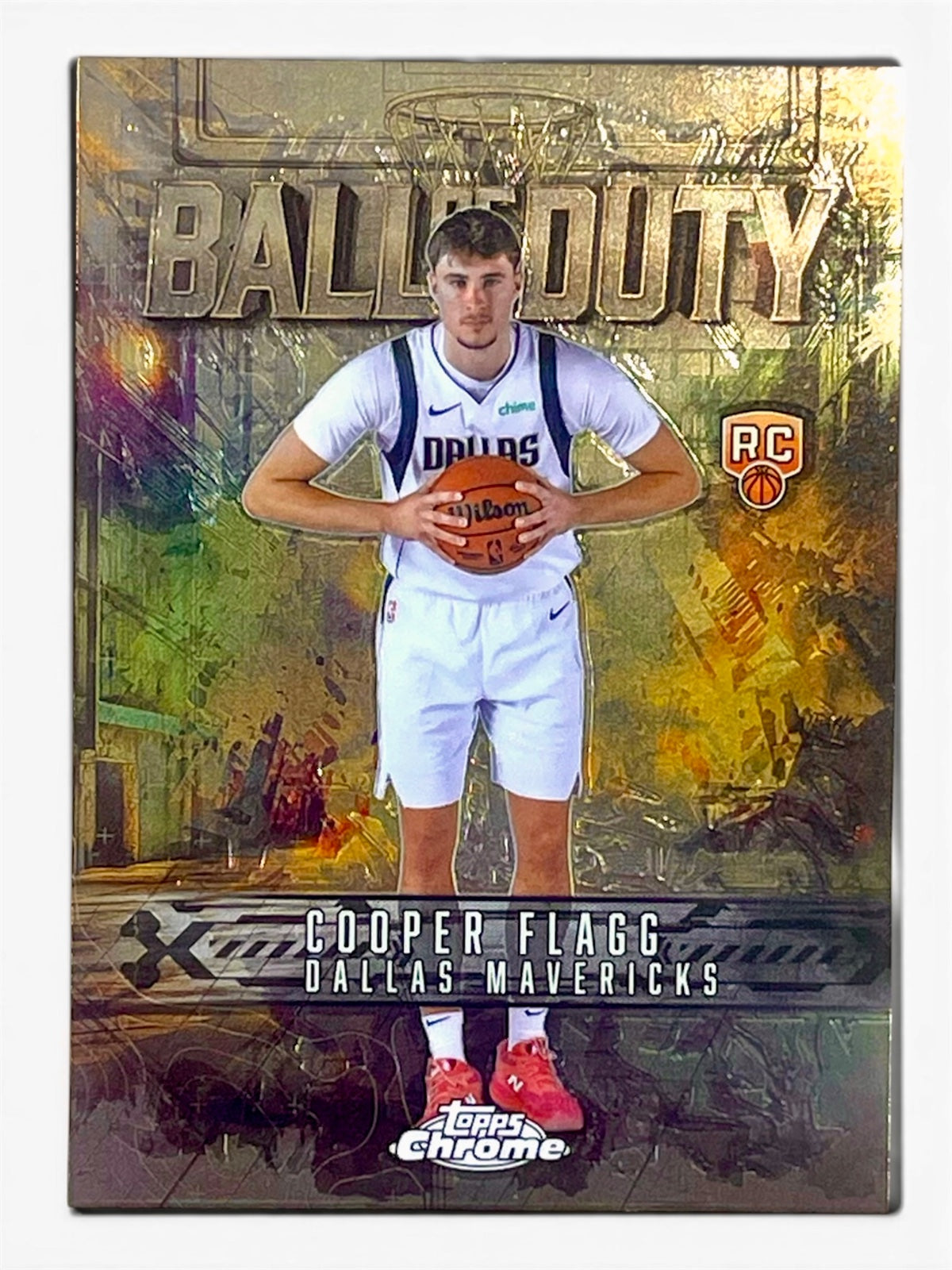 2025-26 Topps Chrome Cooper Flagg Ball of Duty