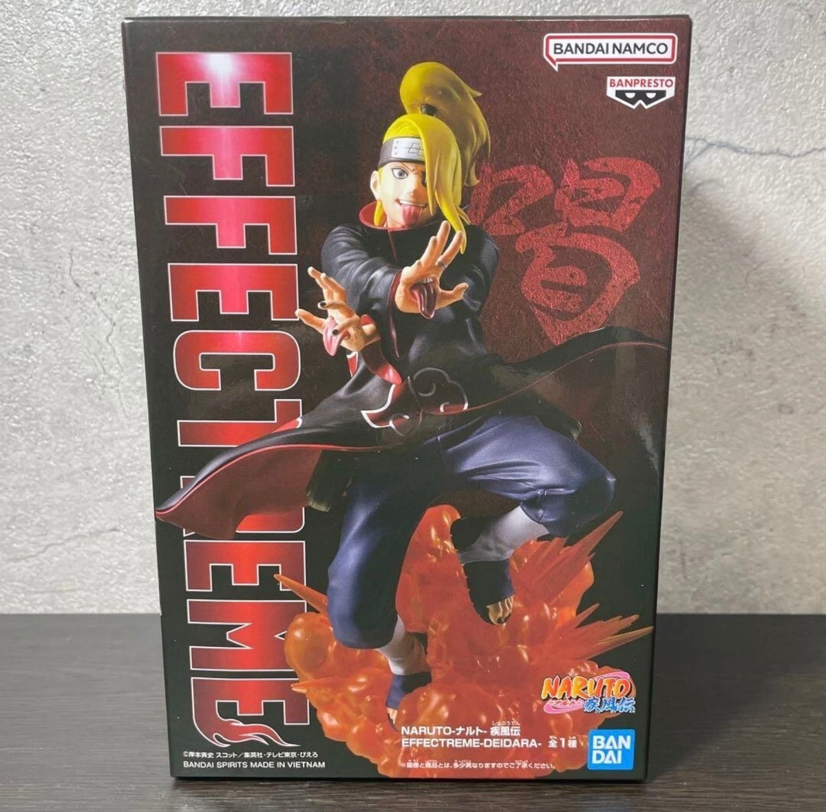 Banpresto - Naruto Shippuden - Deidara Effectreme Figure