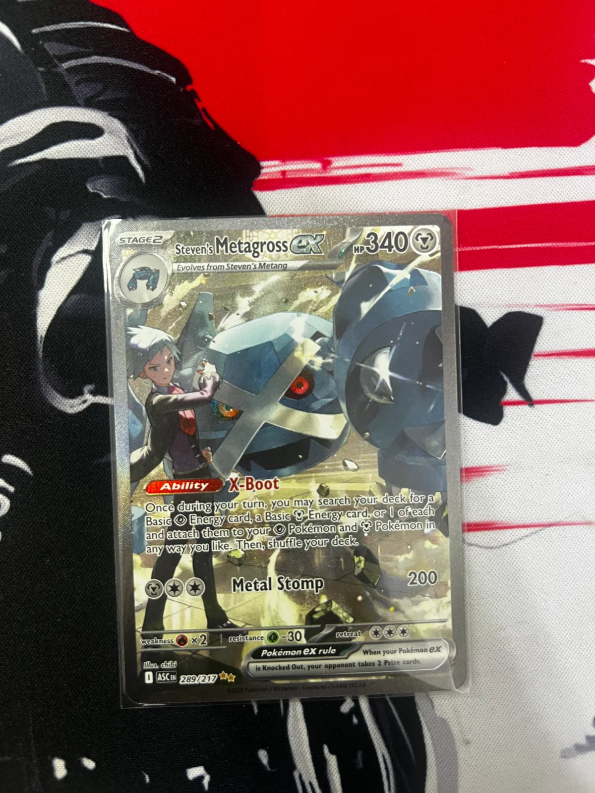 Steven's Metagross ex 289/217 (Ascended Heroes)