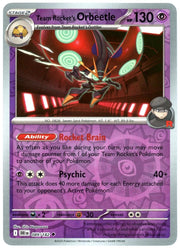 Team Rocket's Orbeetle 089/182 · Reverse Holofoil (Destined Rivals)