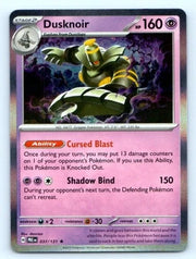 Dusknoir 037/131 · Holofoil (Prismatic Evolutions)