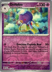 Drifblim 061/142 · Reverse Holofoil (Stellar Crown)