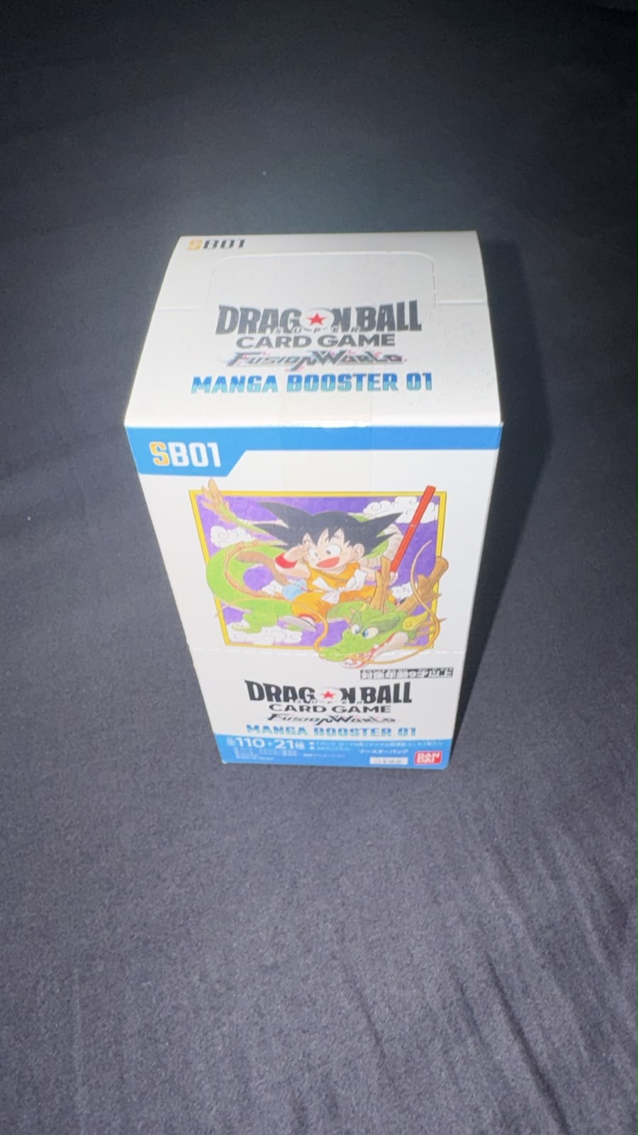 Dragon Ball Super Card Game MANGA BOOSTER 01 Box New Japanese Fusion World 2025