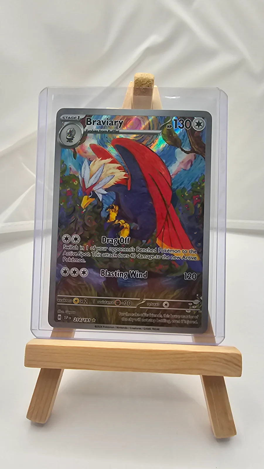 Braviary 214/191 (Surging Sparks)