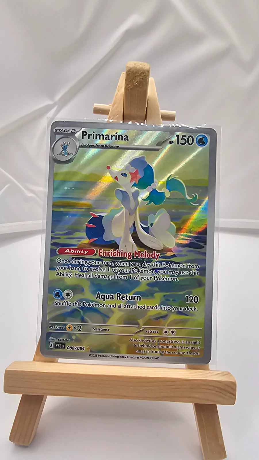 Primarina 088/084 (Pitch Black)