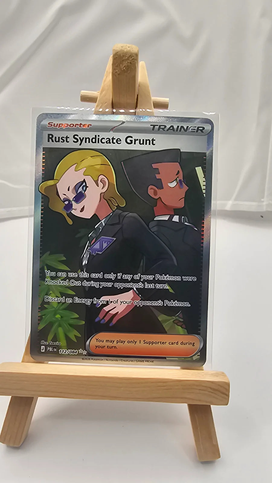 Rust Syndicate Grunt 112/084 (Pitch Black)