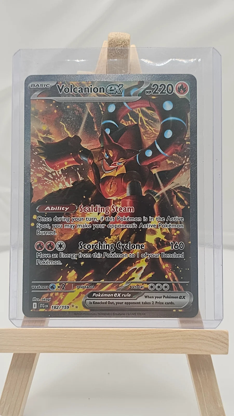 Volcanion ex 182/159 (Journey Together)