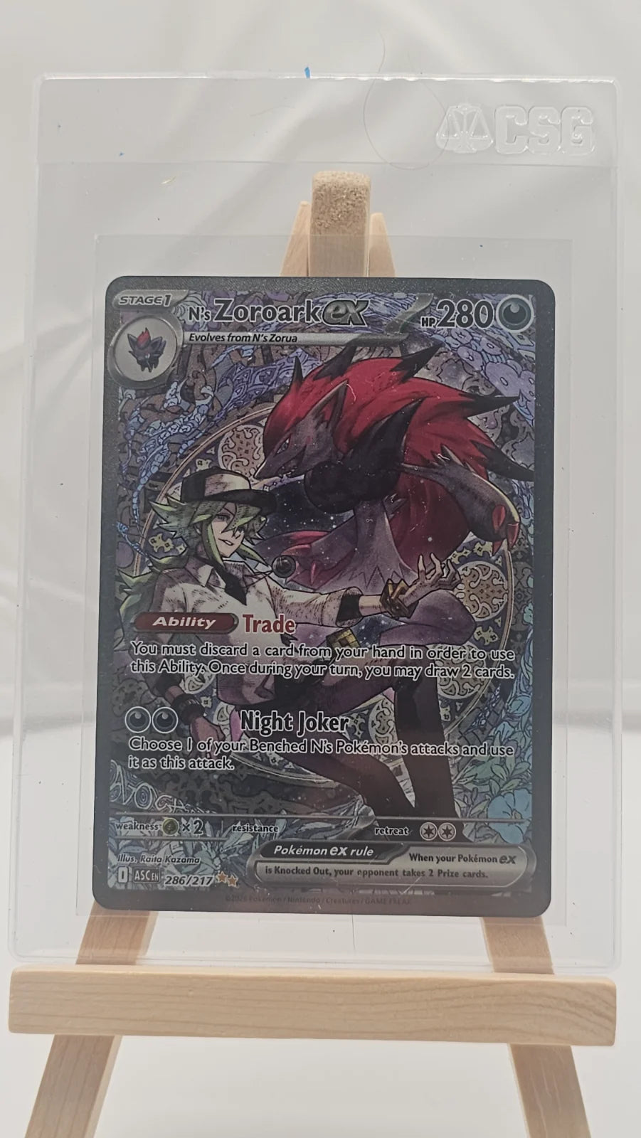 N's Zoroark ex 286/217 (Ascended Heroes)