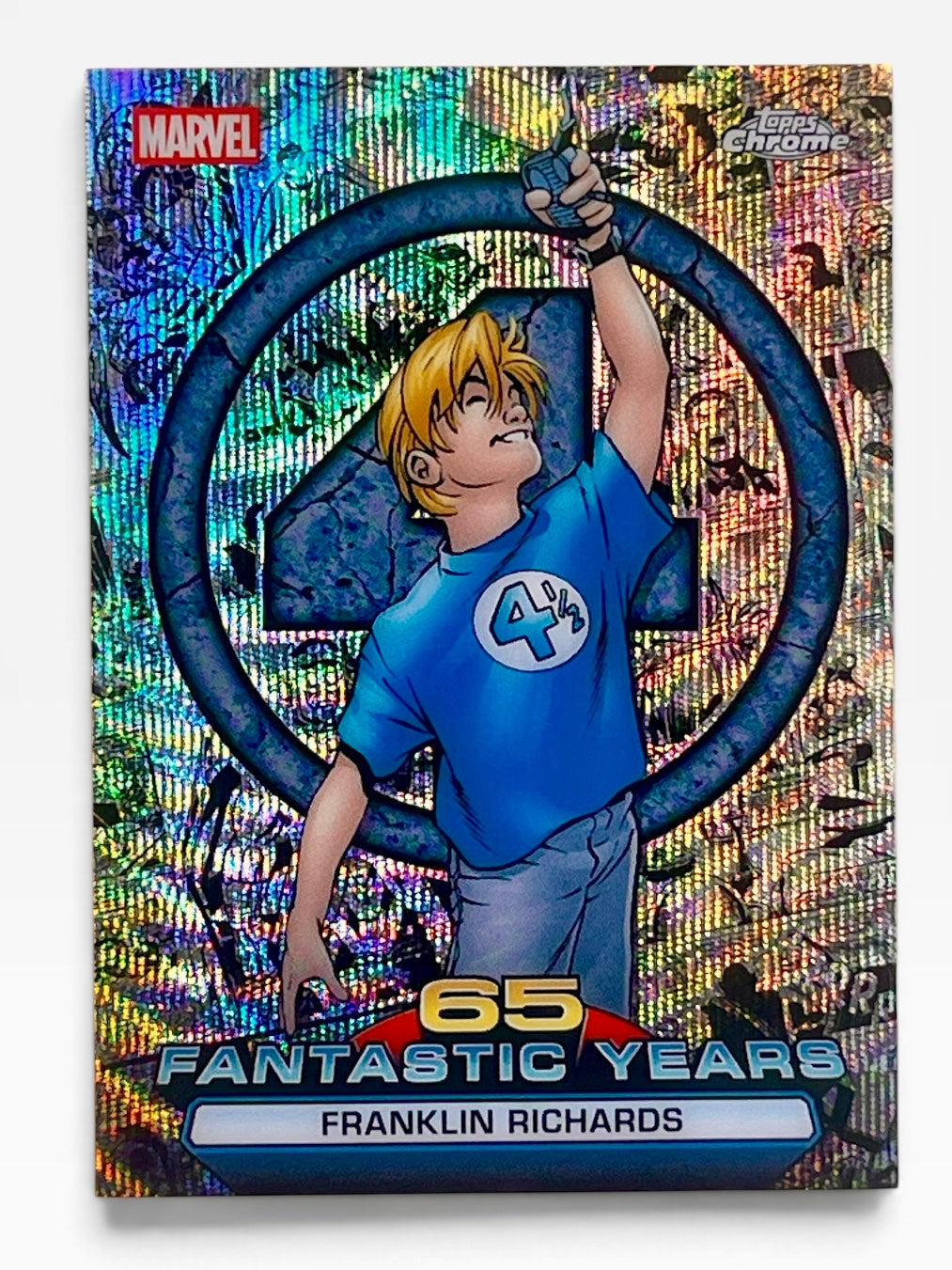 2026 Topps Chrome Marvel Franklin Richards 65 Fantastic Years