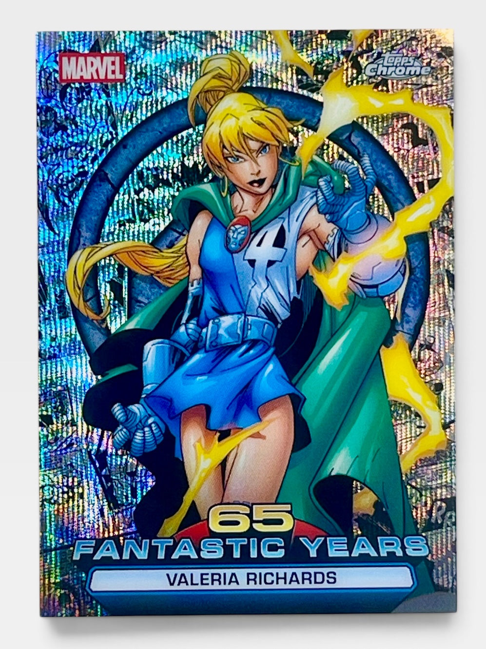 2026 Topps Chrome Marvel Valeria Richards 65 Fantastic Years