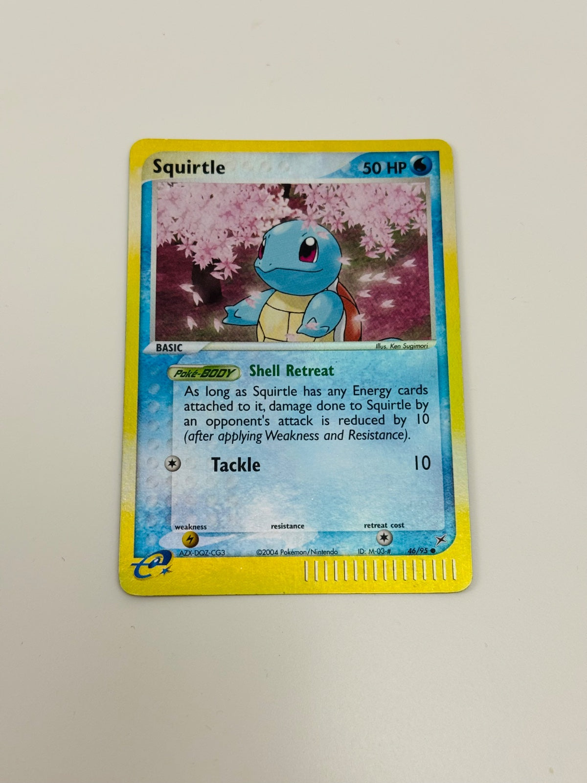 Squirtle - Reverse Holo / EX Team Magma vs Team Aqua set