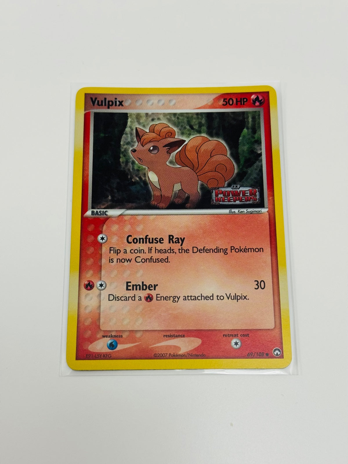 Vulpix - Reverse Holo / EX Power Keepers