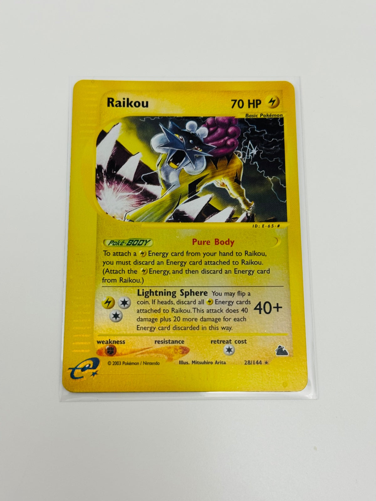Raiko - Reverse Holo / skyridge