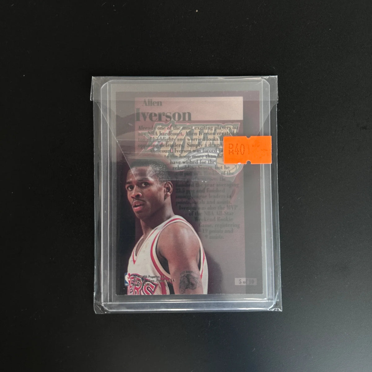 Allen Iverson  Fleer  97-98 Nba Cards