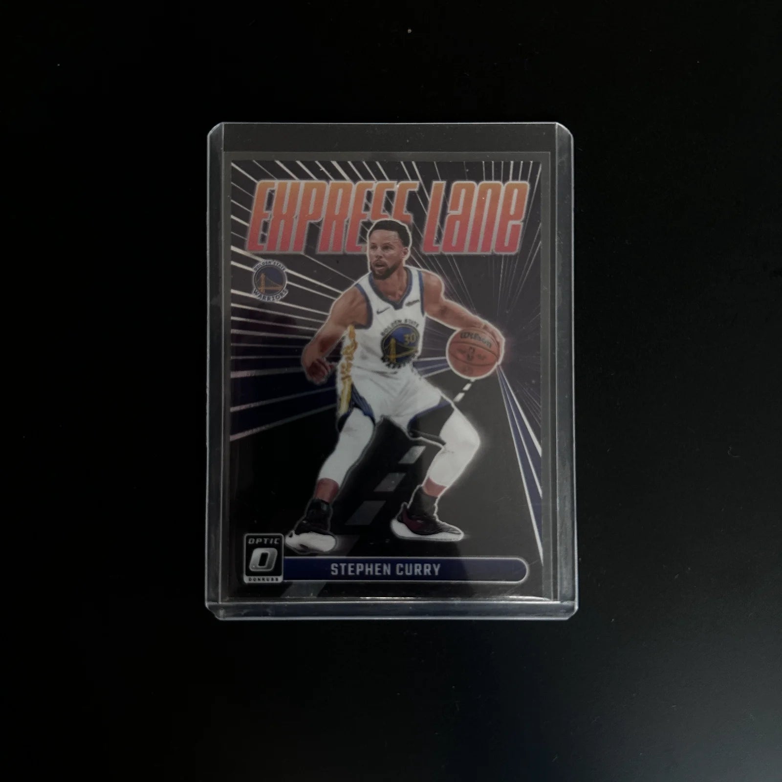 Stephen Curry Panini Donruss Optic Express Lane