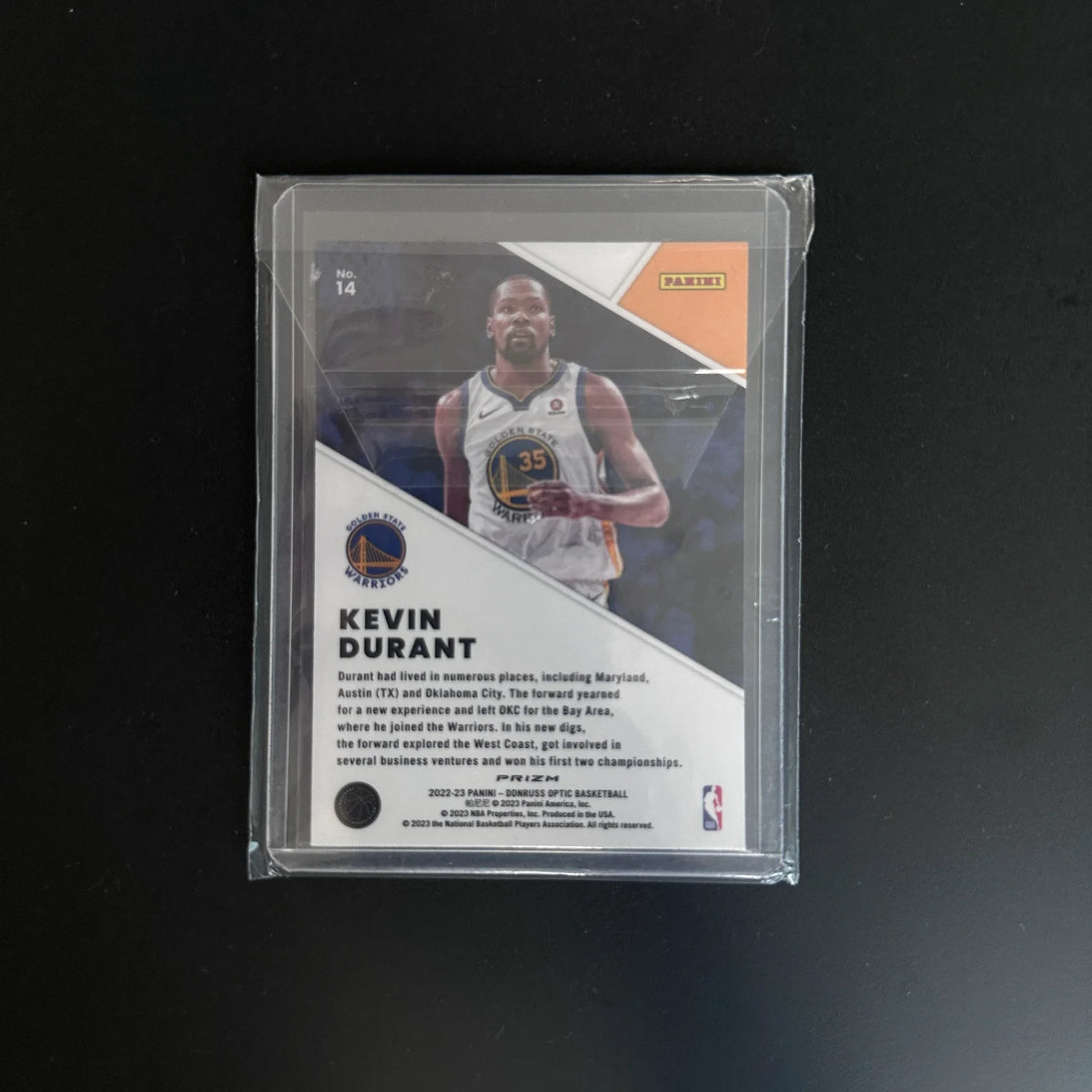 Kevin Durant  Panini Prizm  Nba Cards