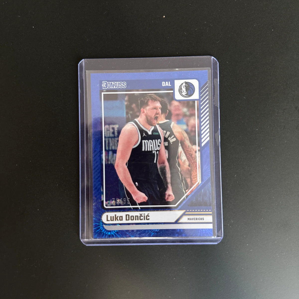 Luca Doncic  Panini  Donruss / 85 Blue  Holo Nba Card