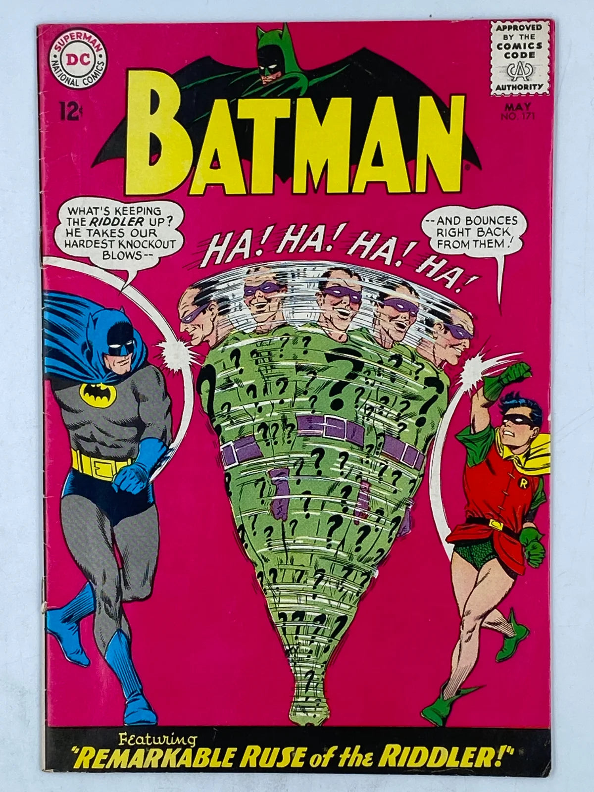 Batman #171, published by DC Comics in May 1965 ( Key Issue ) ( S/N 301 )