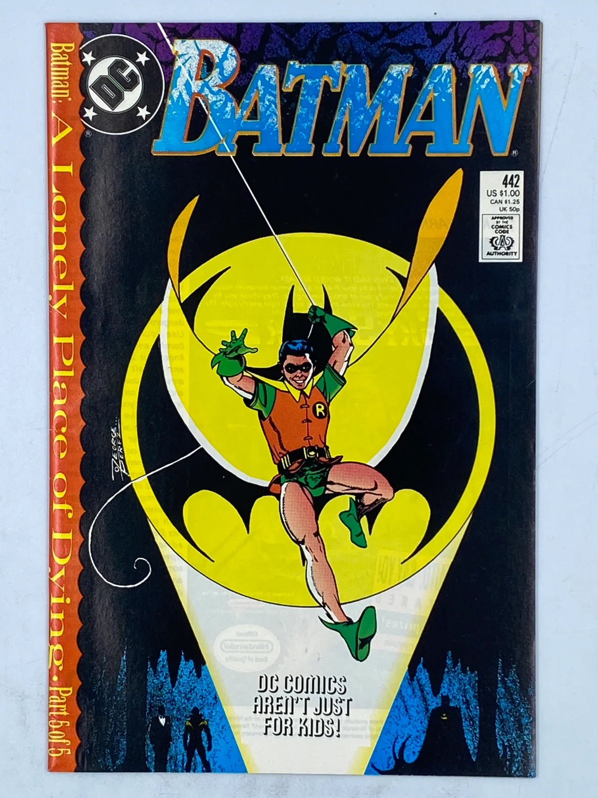 Batman #442, published by DC Comics in December 1989 ( key issue first full appearance of Tim Drake as Robin. ) ( S/N 303 )