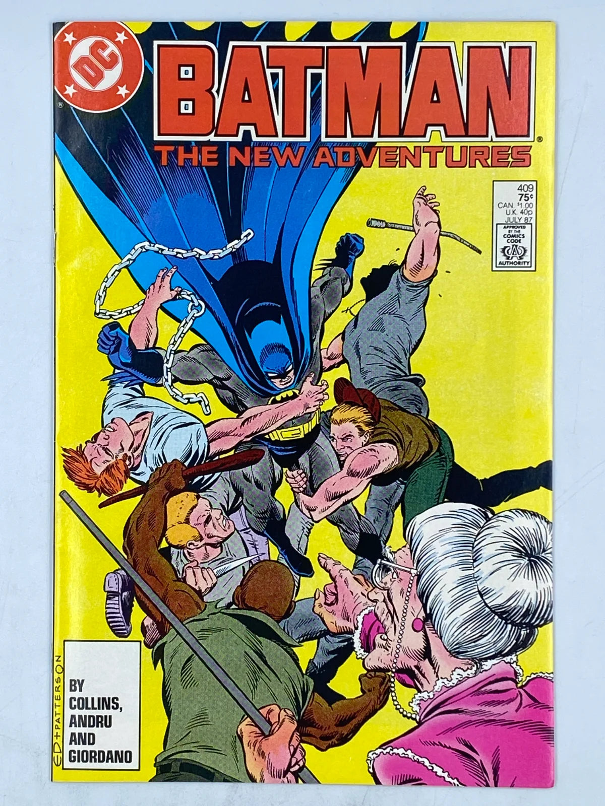 Batman #409, published by DC Comics in July 1987. ( Origin Of Jason Todd ) ( S/N 307 )
