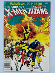 Uncanny X-Men and The New Teen Titans #1, a famous crossover comic book published in November 1982 ( S/N 309 )