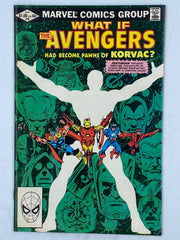 What If? Vol. 1 #32 "The Avengers Had Become Pawns of Korvac?" published by Marvel Comics in April 1982. ( S/N 312 )