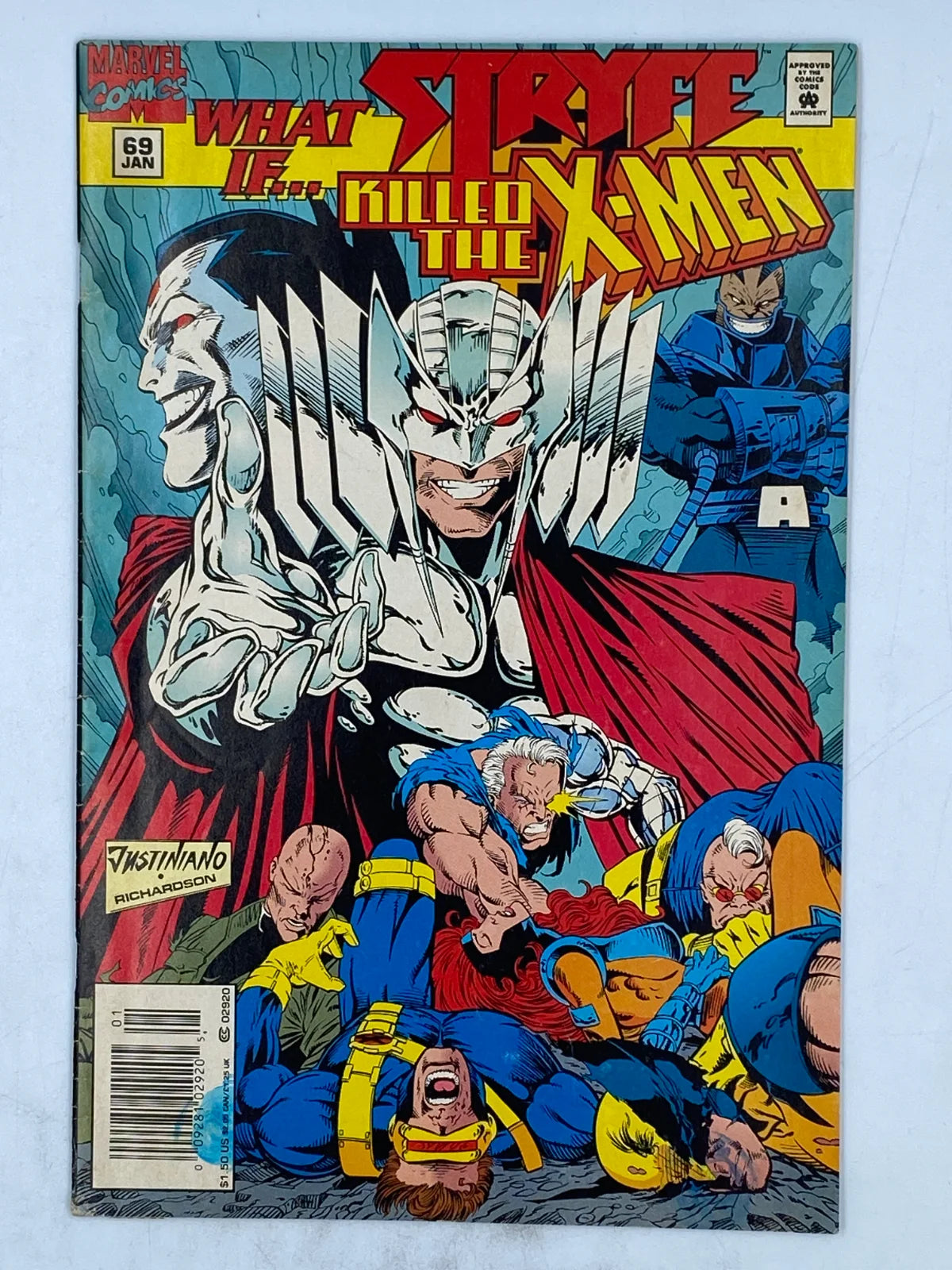 What If...? Vol. 2 #69. Stryfe Killed the X-Men? published by Marvel Comics in January 1995.( S/N 319 )