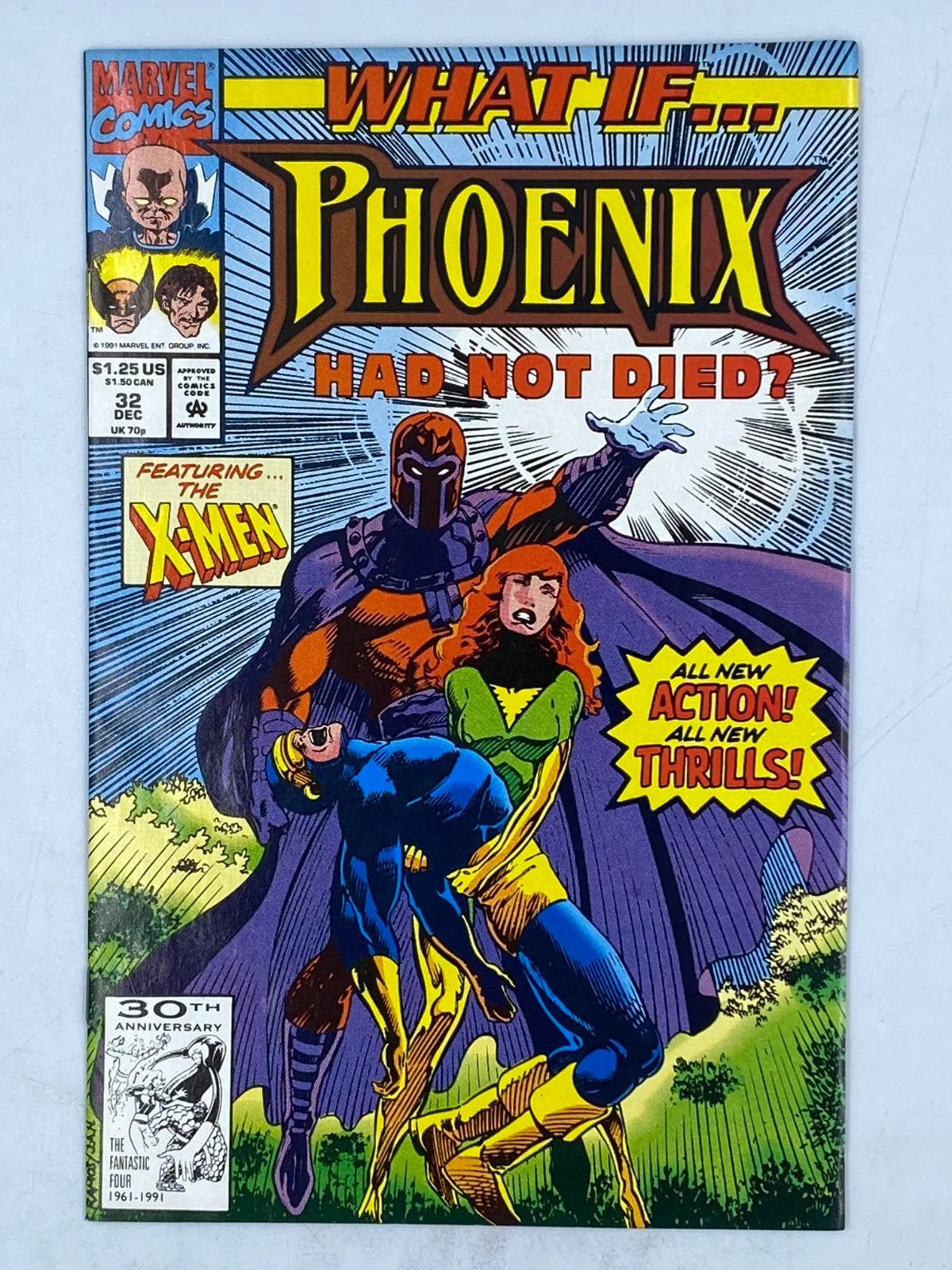 What If...? Vol. 2 #32  " Phoenix Had Not Died?" published by Marvel Comics in December 1991. ( S/N 322 )