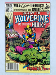 What If? Vol. 1 #31 " Wolverine Had Killed the Hulk?" published in February 1982 ( S/N 323 )